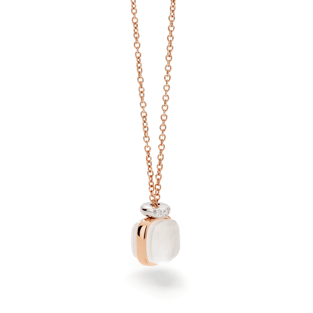 Pomellato Nudo collier roodgoud met diamant - PCC5020 O6WHR DBQLT - #4
