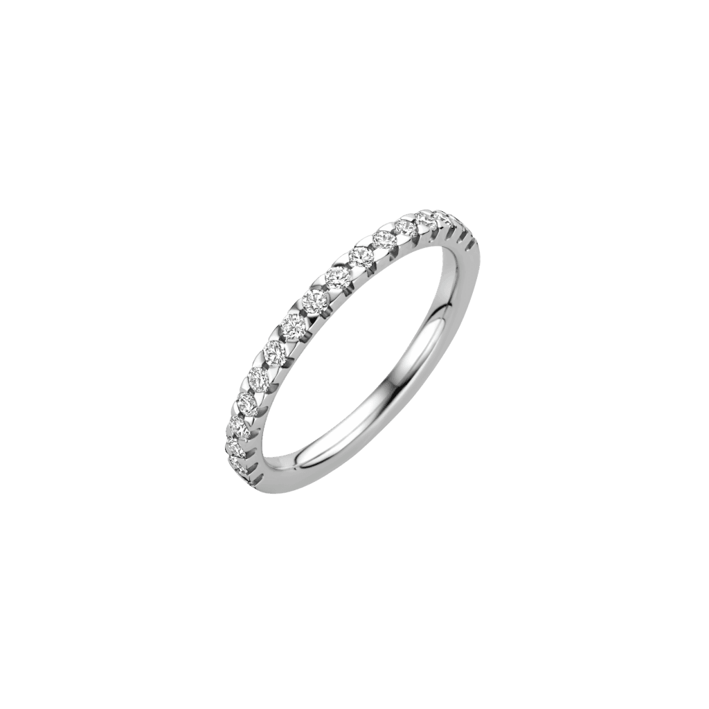 Trouwring Classic Love Collection witgoud - 247062 - #1