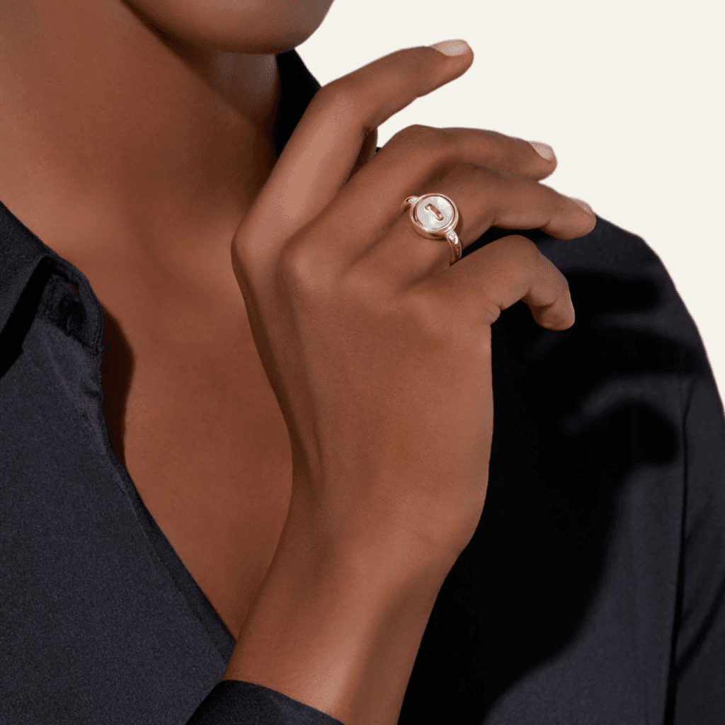 Pomellato Pom Pom Dot ring roodgoud met diamant - PAC5030 O7000 BMPMY - #7