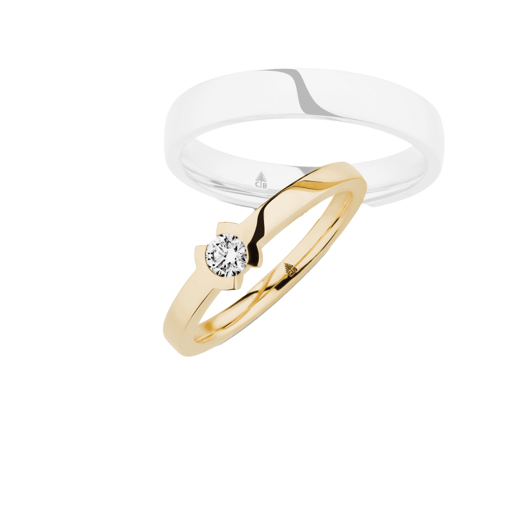 Trouwring Classic Love Collection geelgoud - 241699 - #4