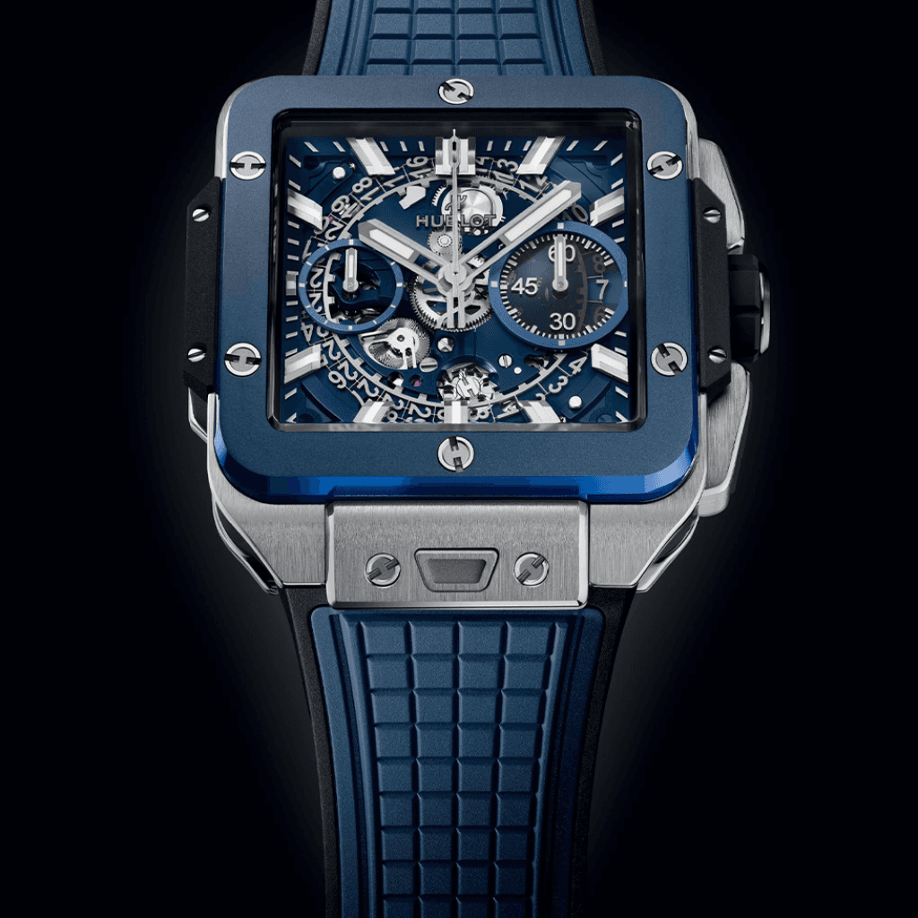 Hublot Square Bang Unico Titanium Blue Ceramic 42mm - 821.NL.5170.RX - #3