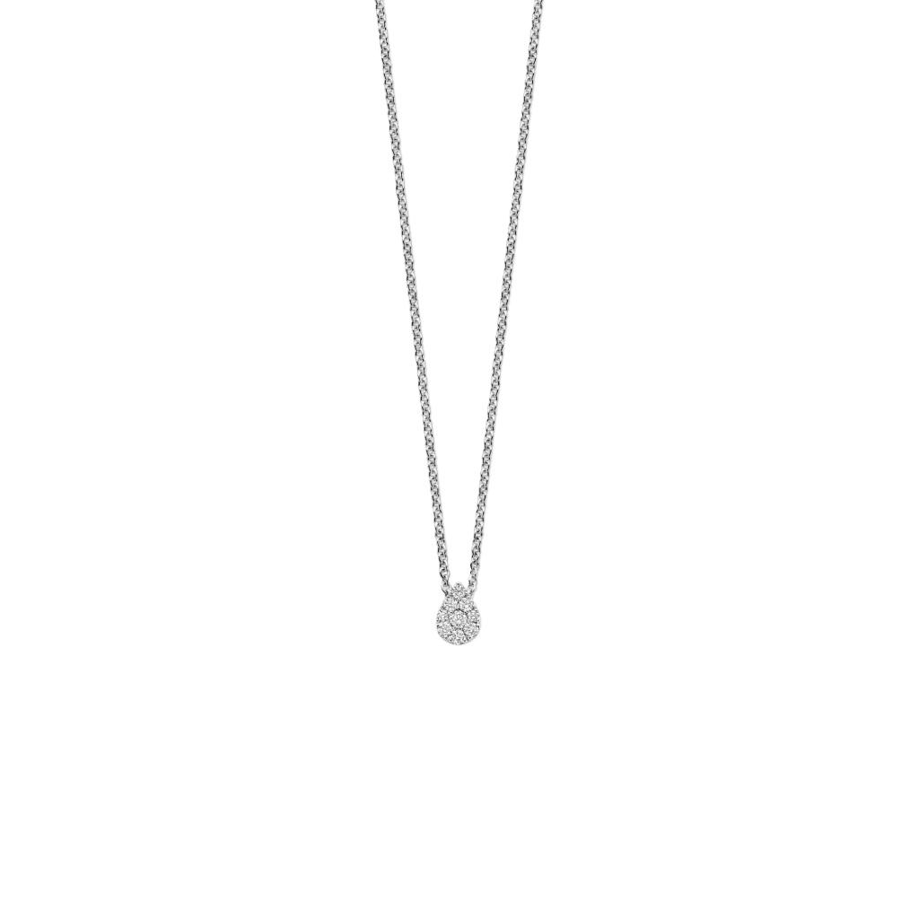 Schaap en Citroen Diamonds collier witgoud met diamant - #1