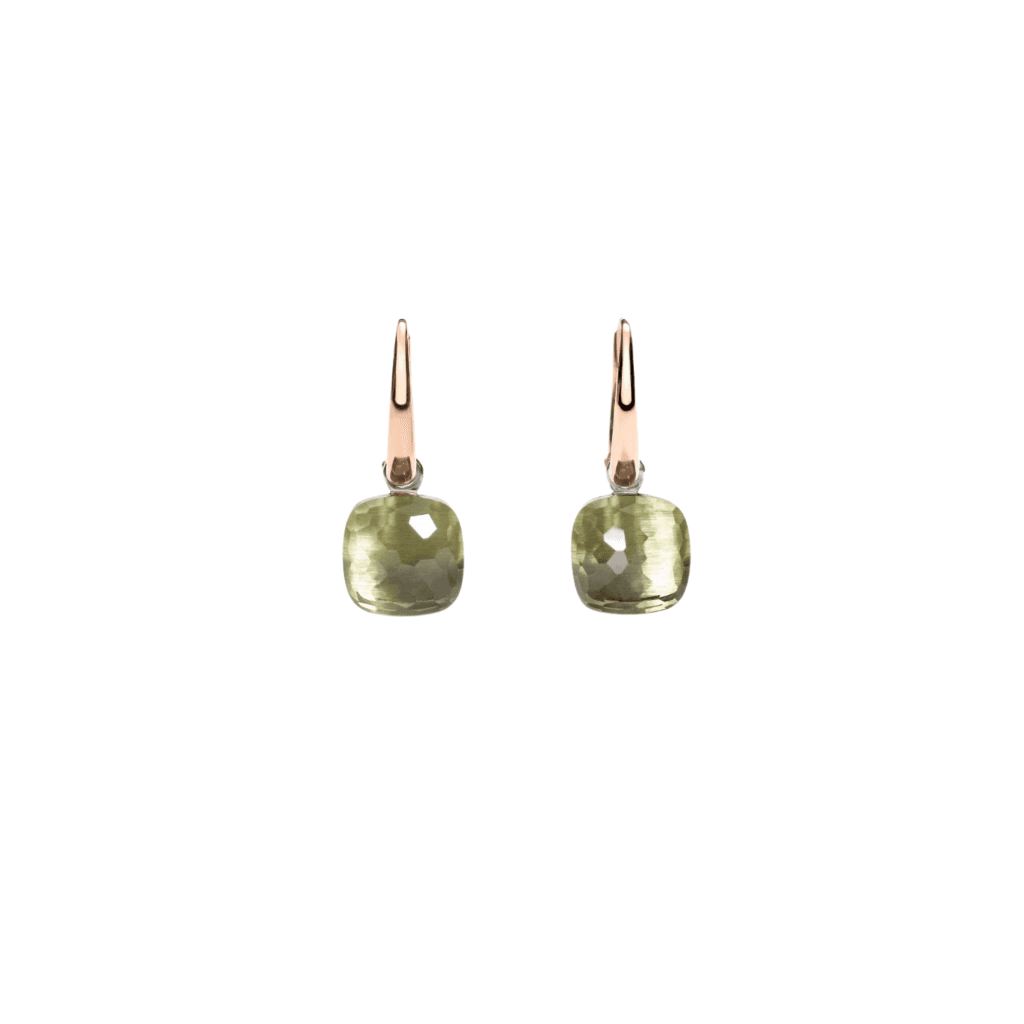 Pomellato Nudo Petit oorsieraad roodgoud met prasioliet - POB2010 O6000 000PA - #1