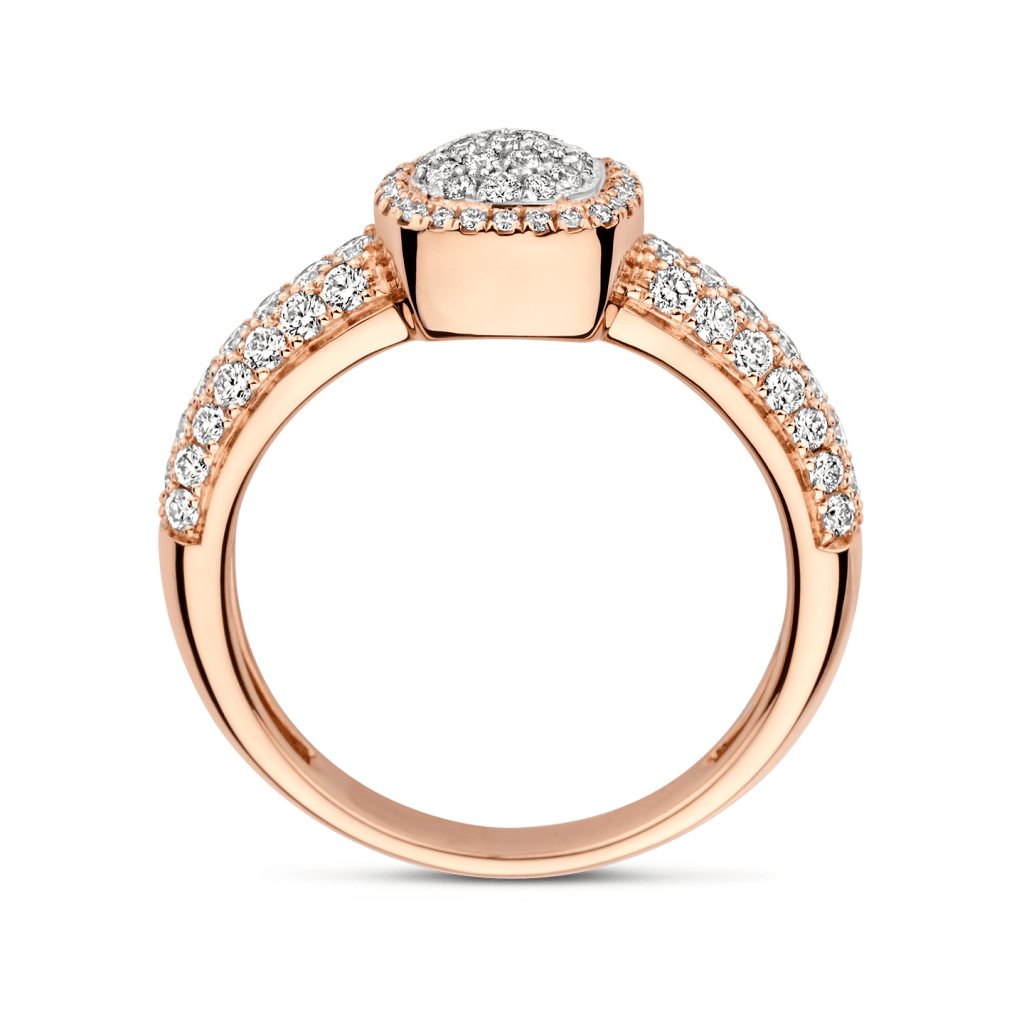 Tirisi Jewelry Milano Sweeties ring roodgoud - TR9798D(2P) - #3
