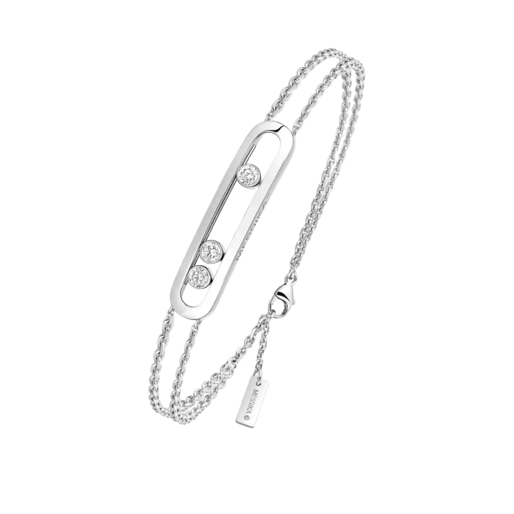 Messika Move Classic armband witgoud met diamant - 3996-WG - #2