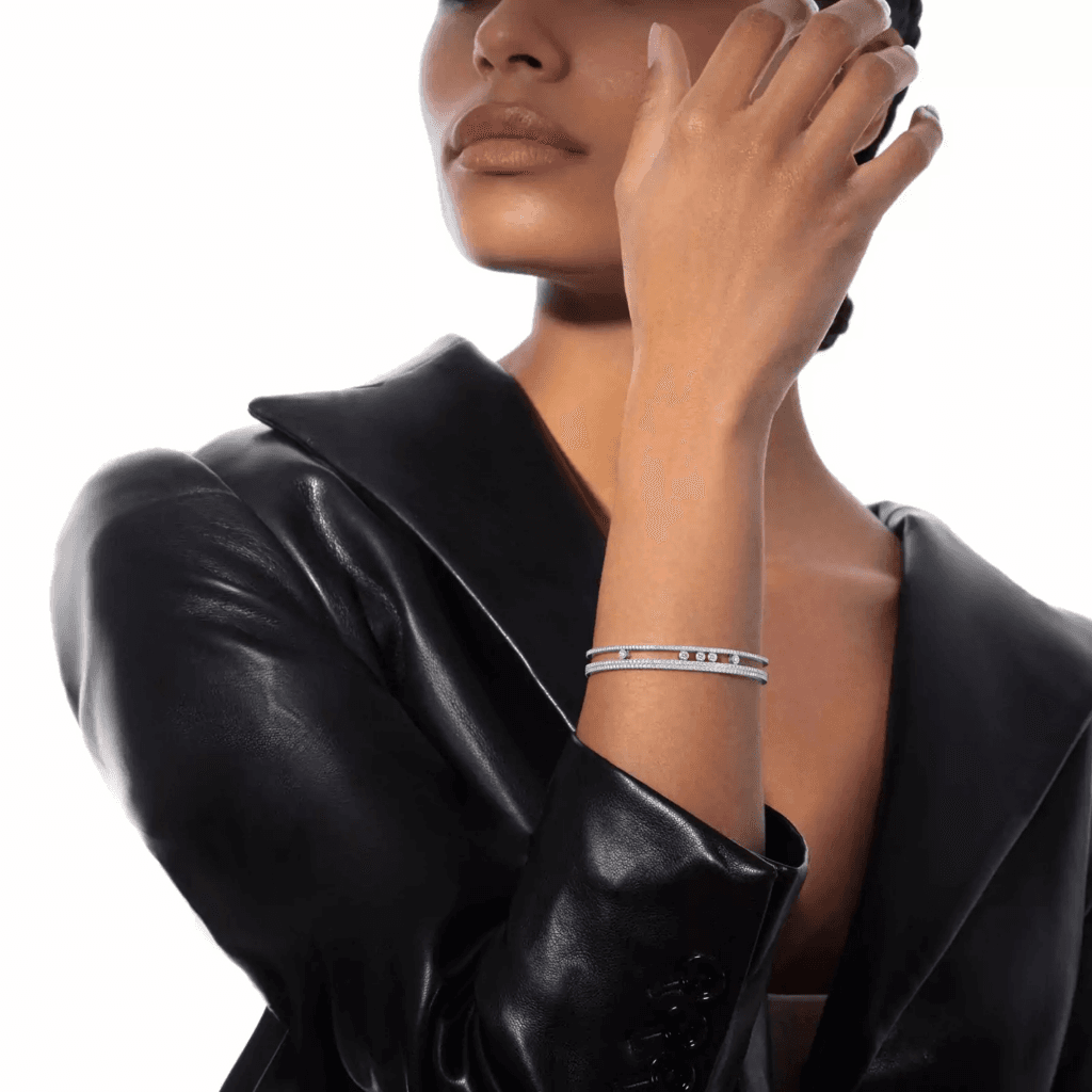 Messika Move Romane armband witgoud met diamant - 13914-WG - #3
