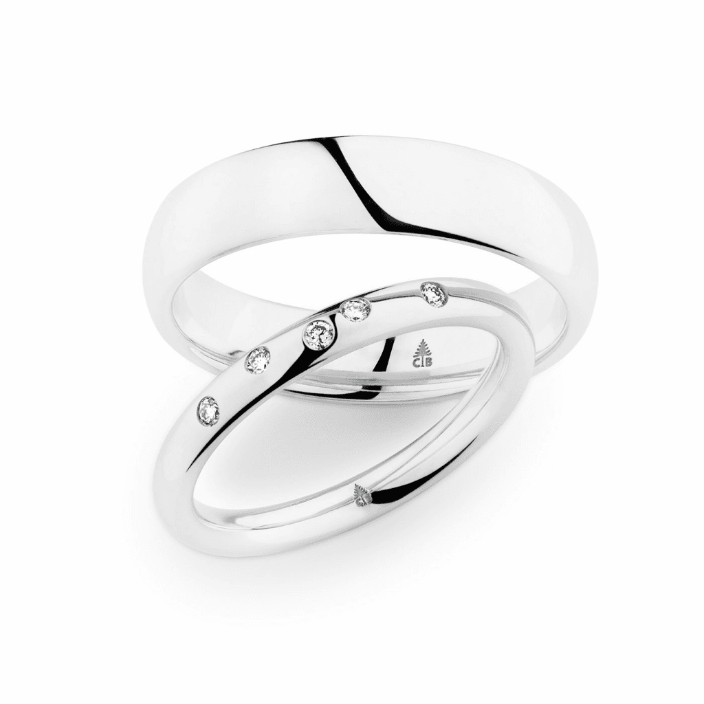 Trouwring Classic Love Collection witgoud - 270540 - #3