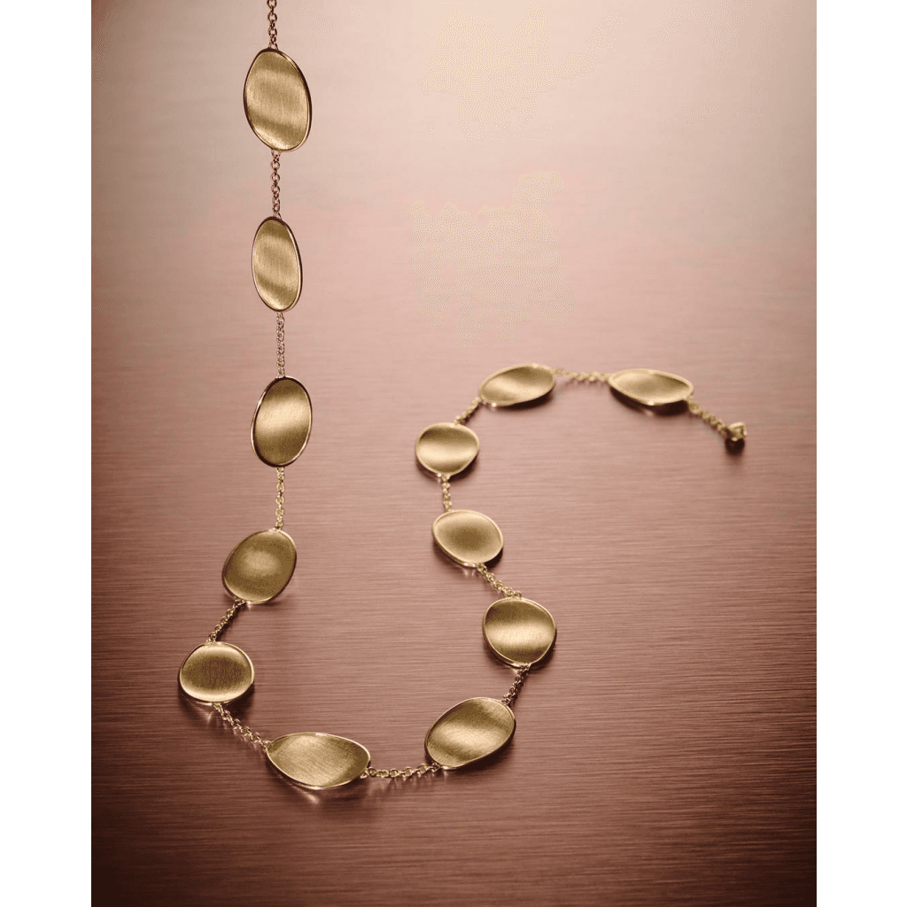 Marco Bicego Lunaria collier geelgoud - CB2099 - #3