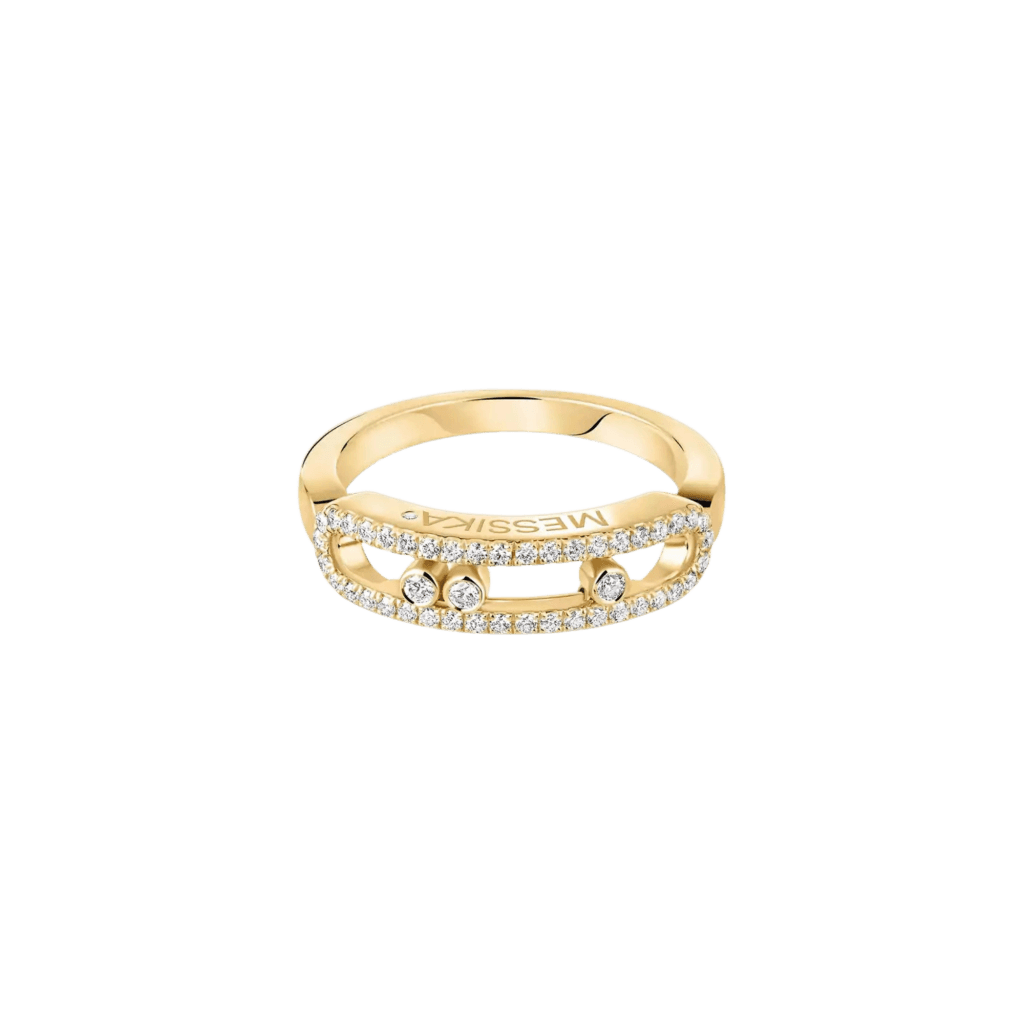 Messika ring geelgoud met diamant - 4683-YG - #5