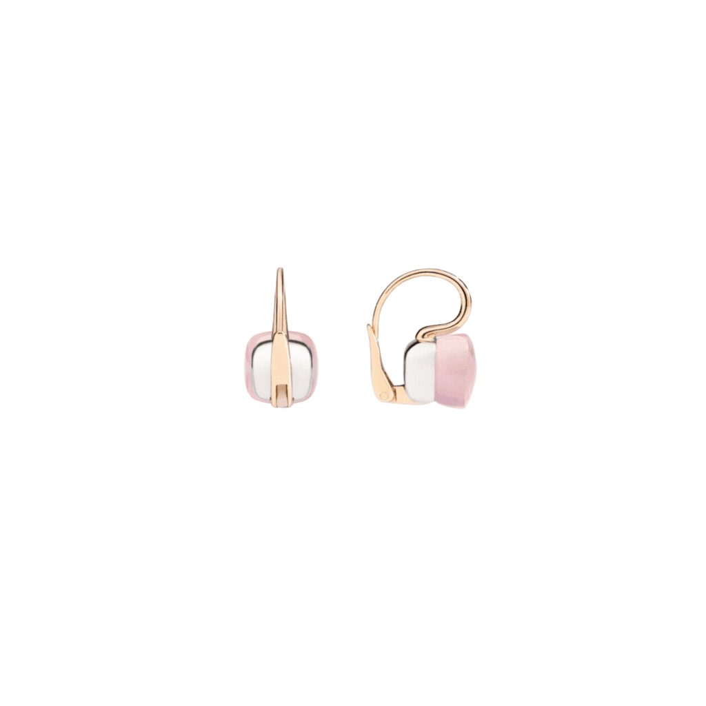 Pomellato Nudo oorsieraad roodgoud met kwarts - POA1070 O6000 000QR - #2