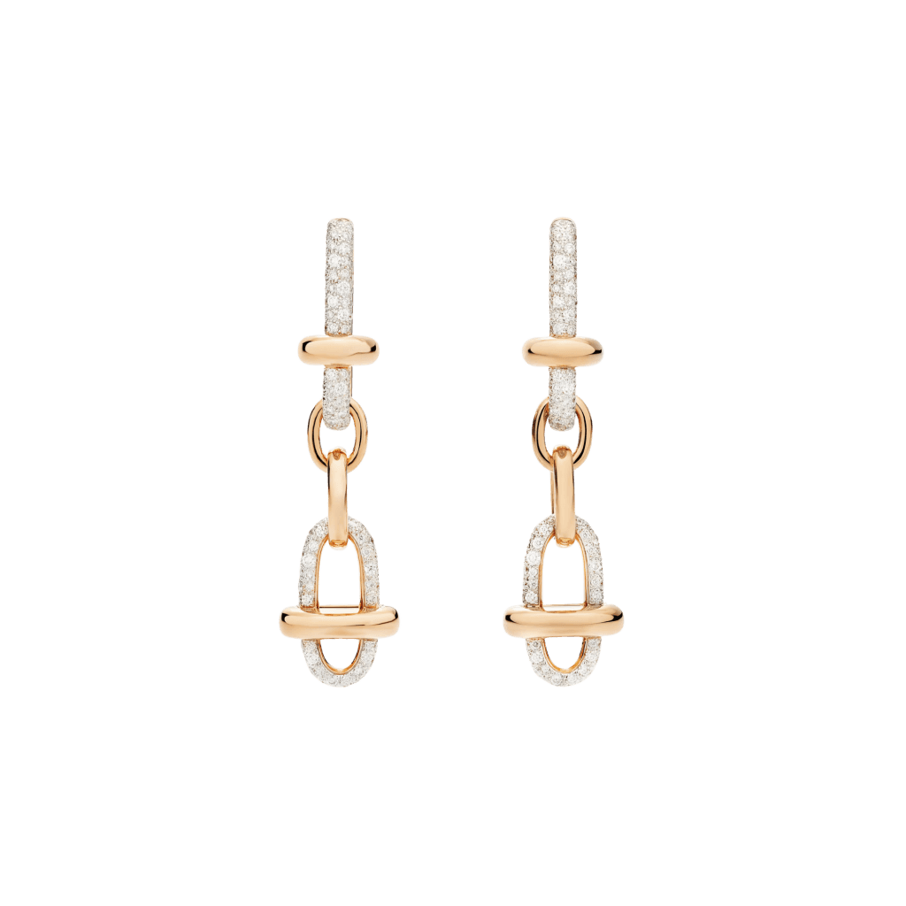 Pomellato Iconica oorsieraad roodgoud met diamant - POC5061 O7WHR DB000 - #2