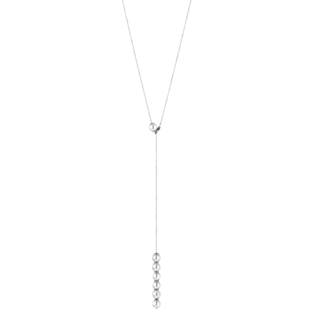 Yana Nesper Transformers collier witgoud met parel - TR7 - #2