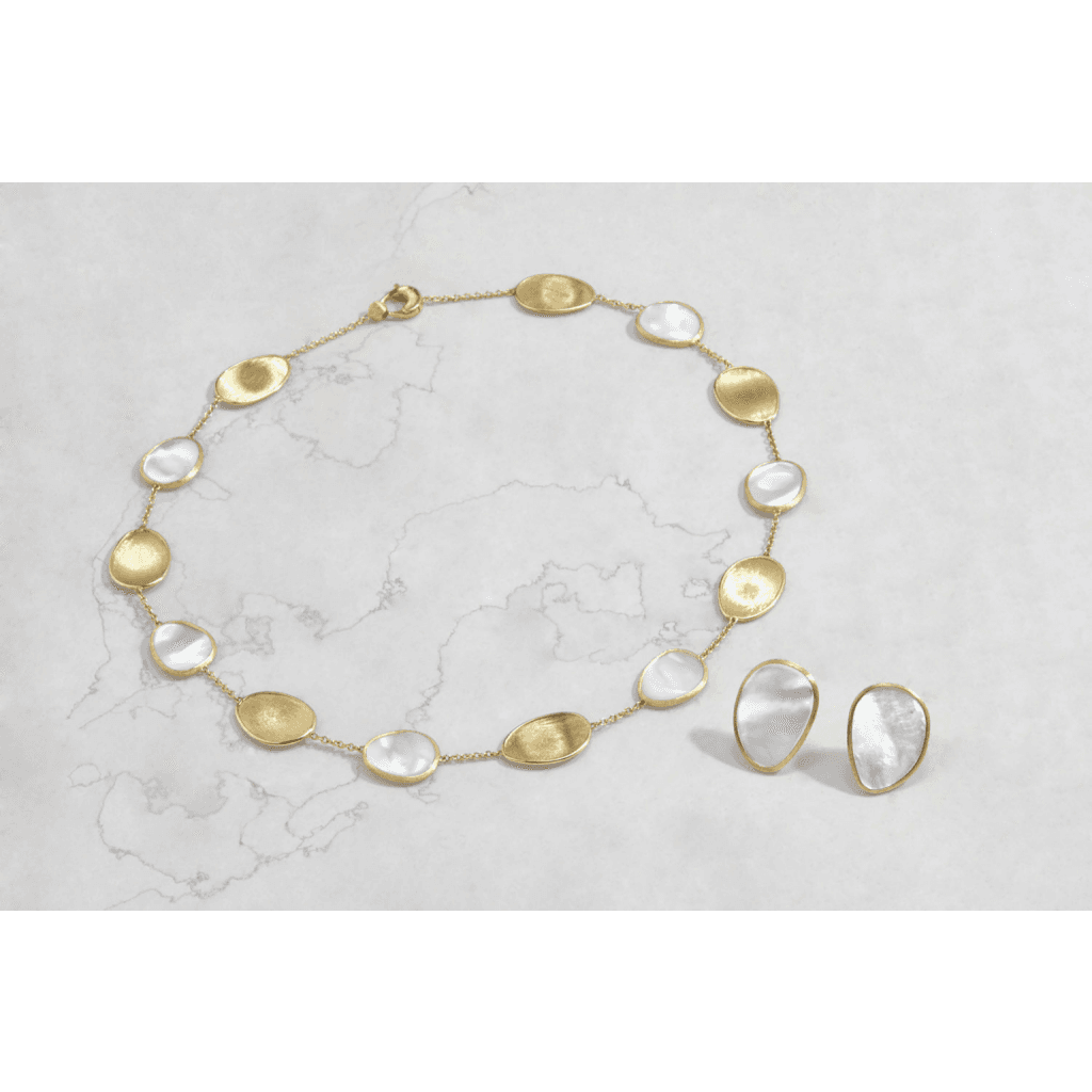 Marco Bicego Lunaria armband geelgoud met parelmoer - BB2099-MPW - #4