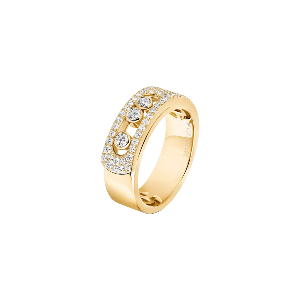 Messika Move Noa ring geelgoud met diamant - 6129-YG - #1