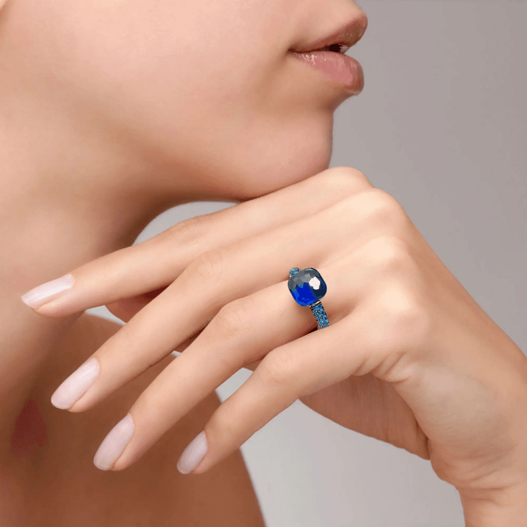 Pomellato Nudo Deep Blue ring roodgoud met lapis lazuli - PAB9040 O6BKR ZALTL - #5