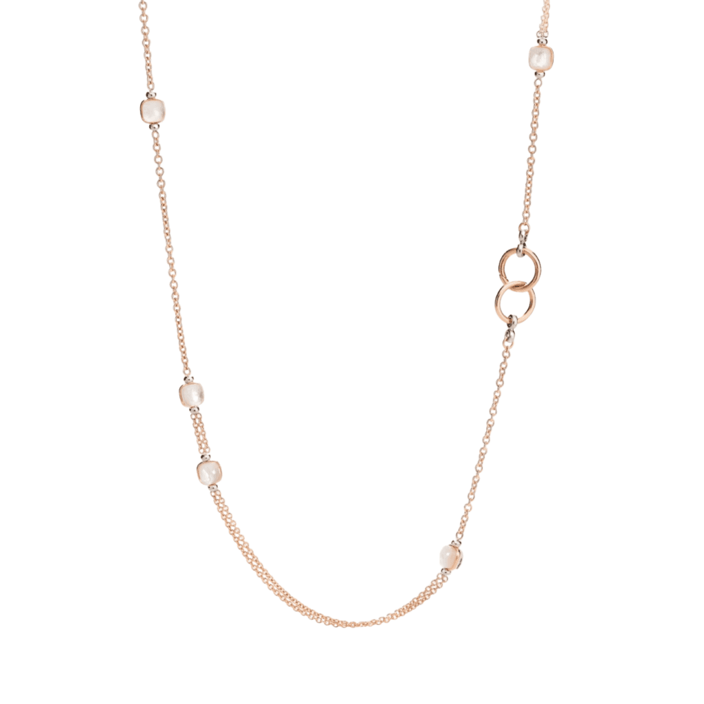 Pomellato Nudo collier roodgoud met parelmoer - PCB9052 O6000 000TB - #2