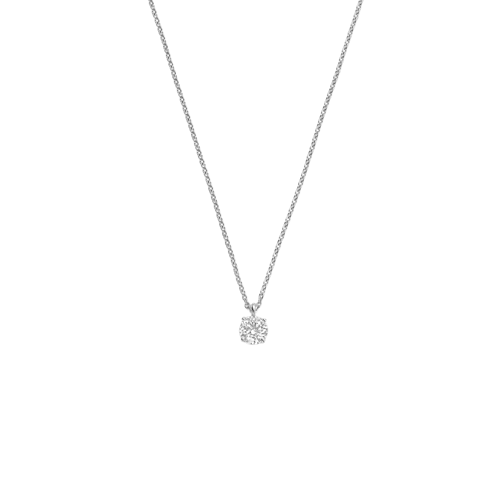 Schaap en Citroen Diamonds collier witgoud met diamant - #1