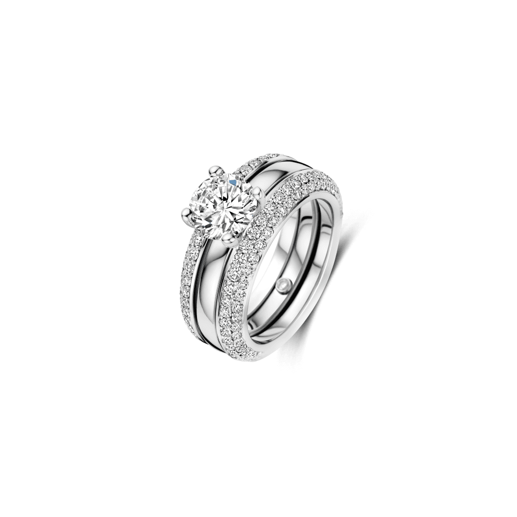 Schaap en Citroen Diamonds ring witgoud met diamant - #5