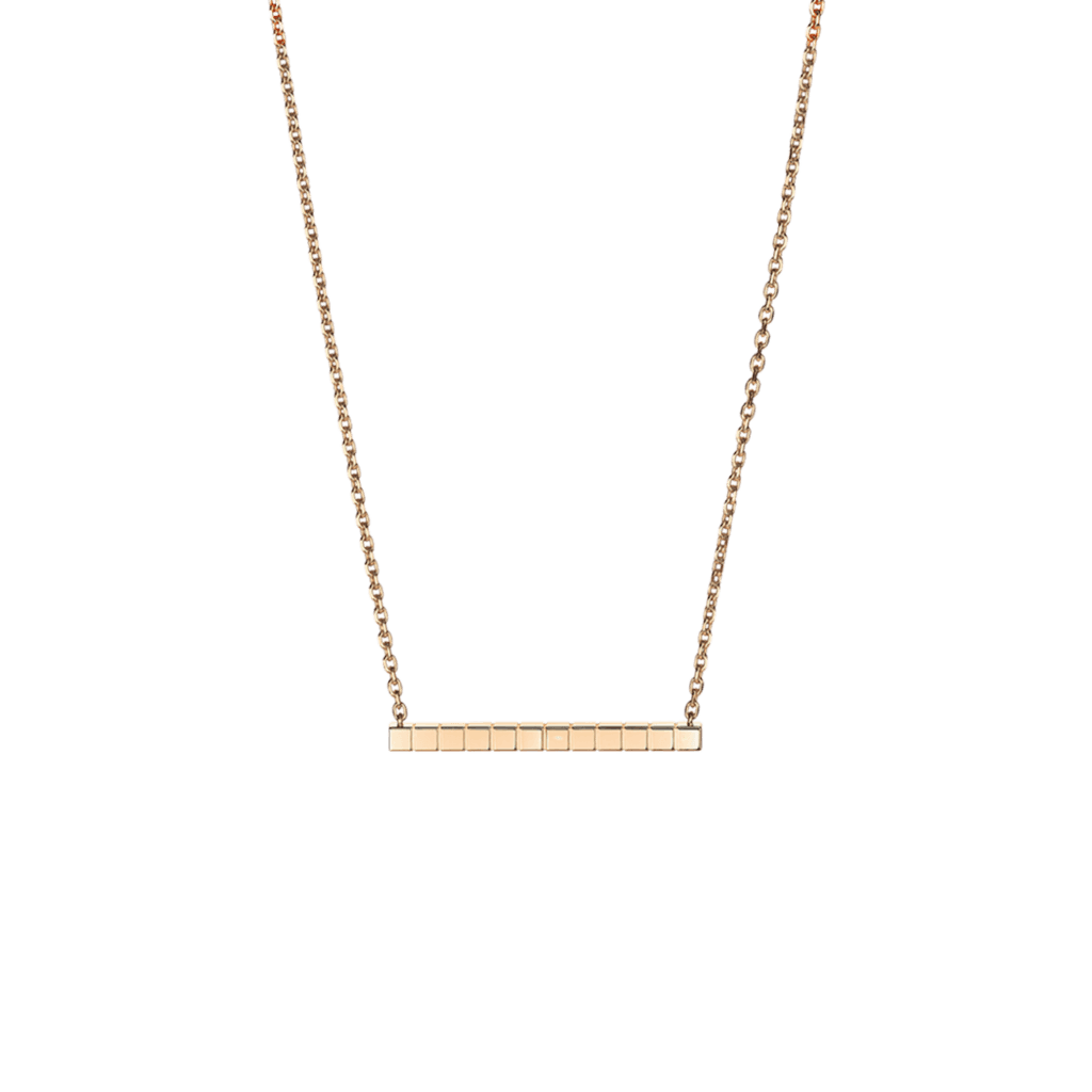 Chopard Ice Cube collier roodgoud - 817702-5001 - #1