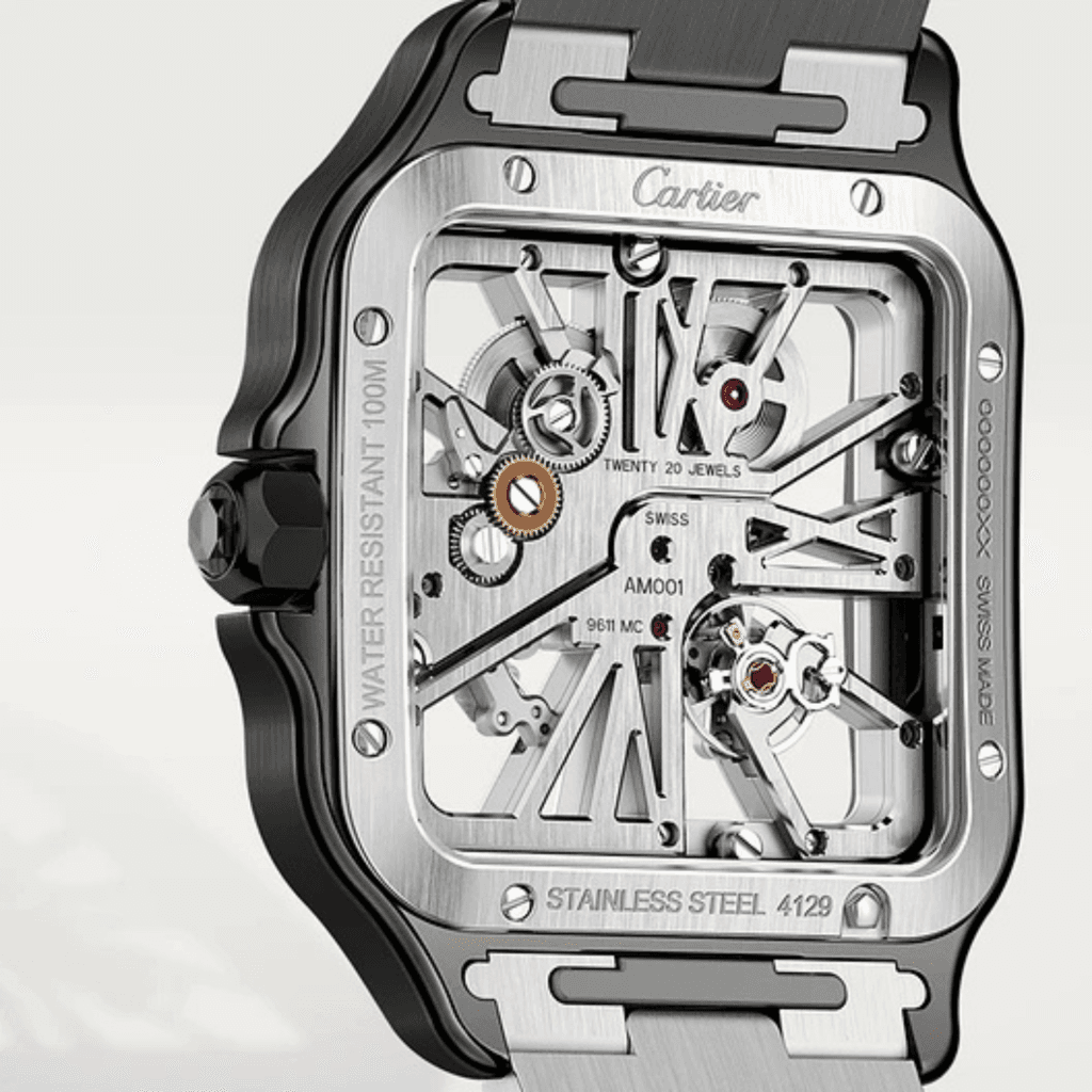 Cartier Santos de Cartier Skeleton - WHSA0027 - #2
