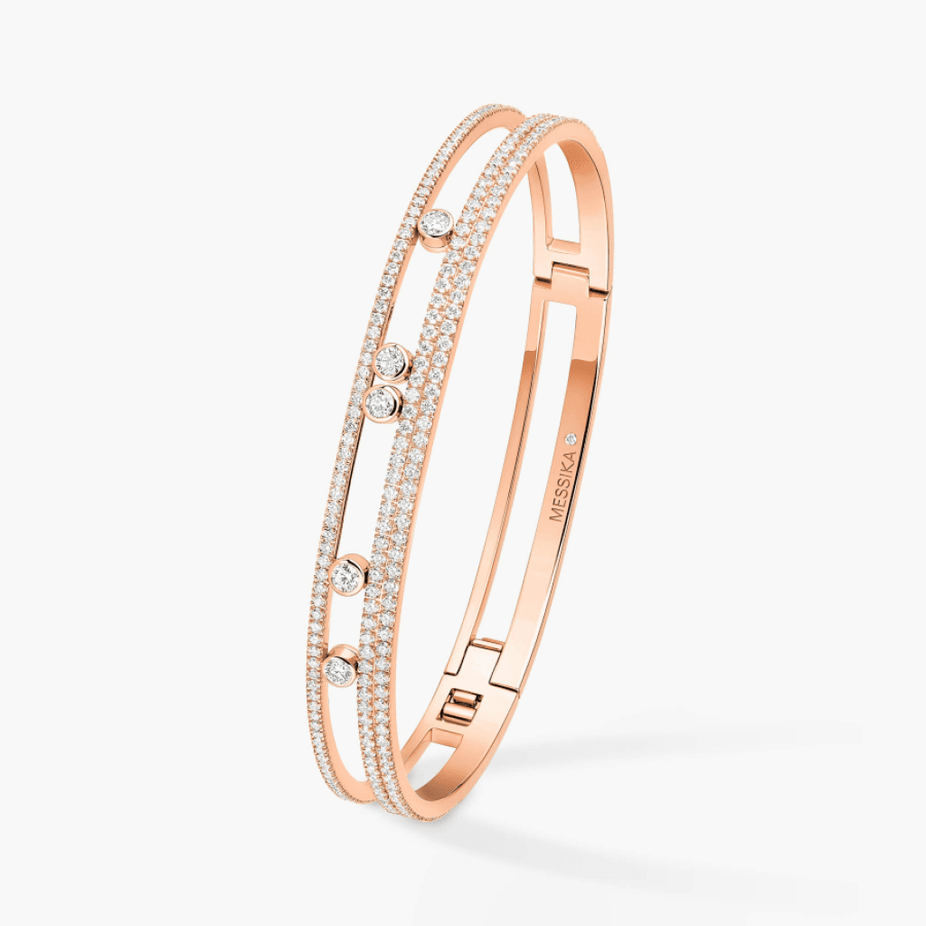 Messika Move Romane armband roodgoud met diamant - 13914-PG - #4
