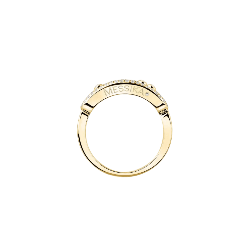 Messika ring geelgoud met diamant - 4683-YG - #2