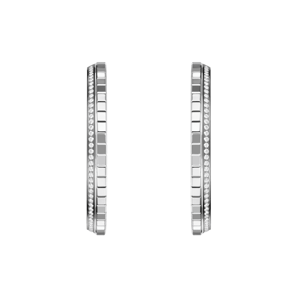 Chopard Ice Cube Mini oorsieraad witgoud met diamant - 837008-1002 - #1