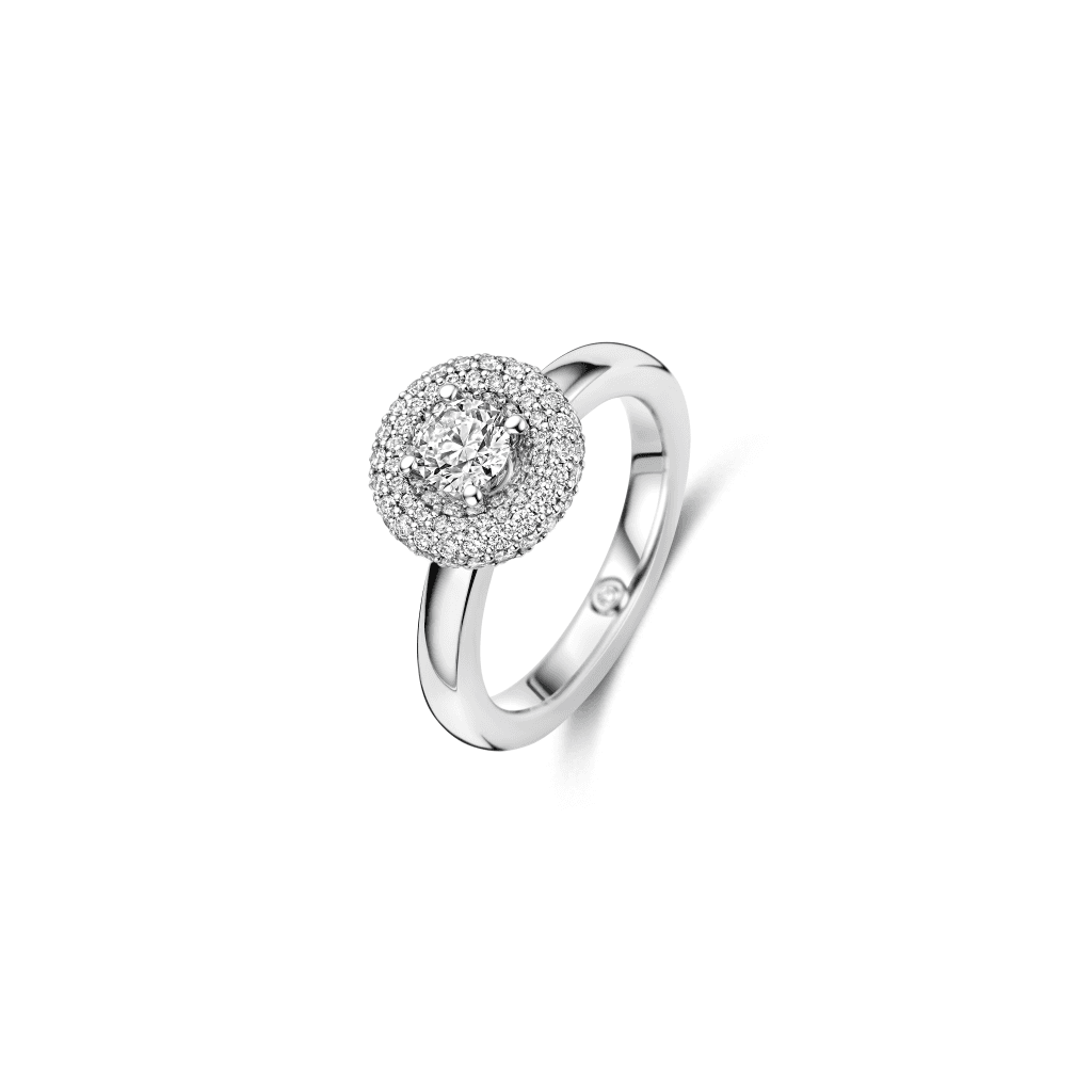 Schaap en Citroen Diamonds ring witgoud met diamant - #4