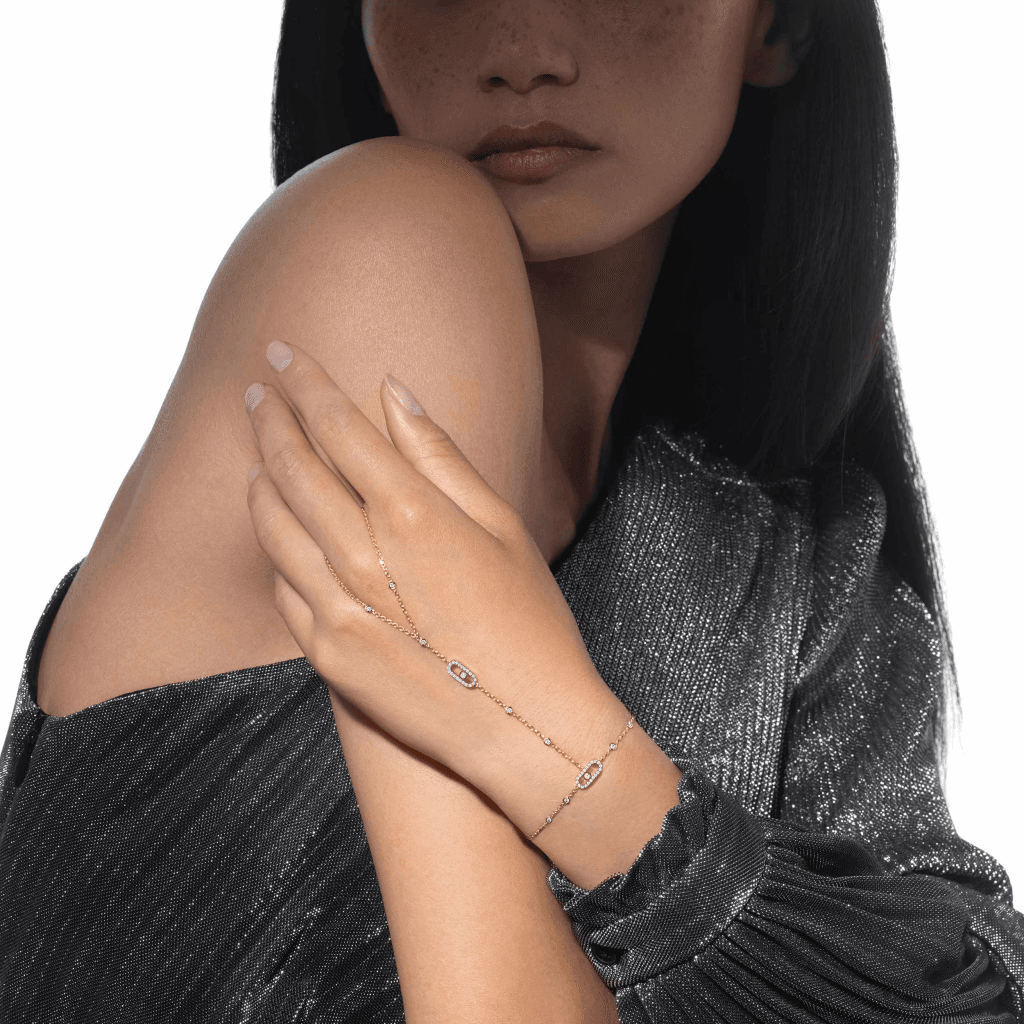 Messika Move Uno armband geelgoud met diamant - 12021-YG - #2