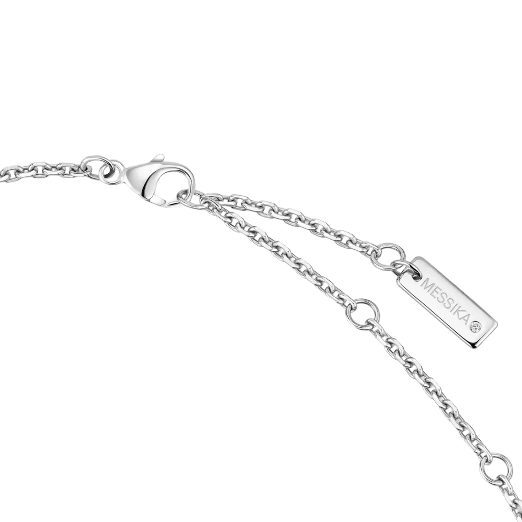 Messika Move Classic Ciselé collier witgoud met diamant - 14667-WG - #4