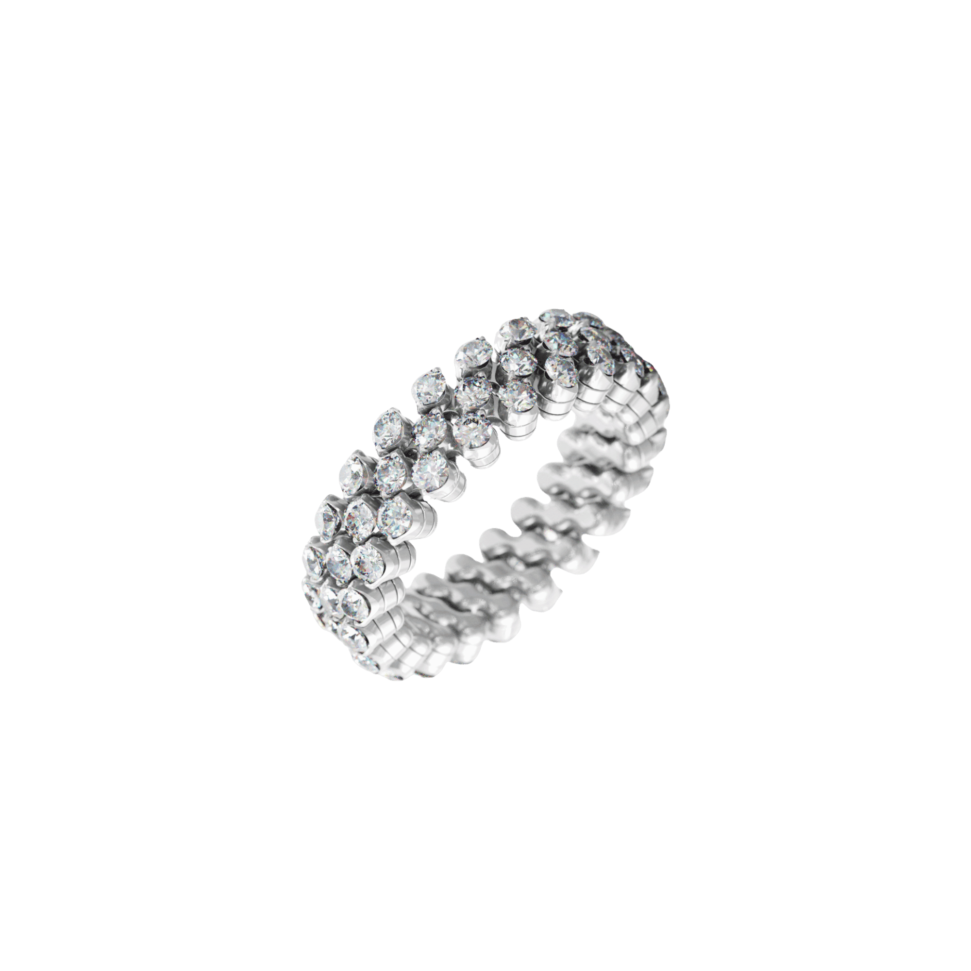 Serafino Consoli Brevetto Classic ring witgoud met diamant - RMS3F2WGWD - #7