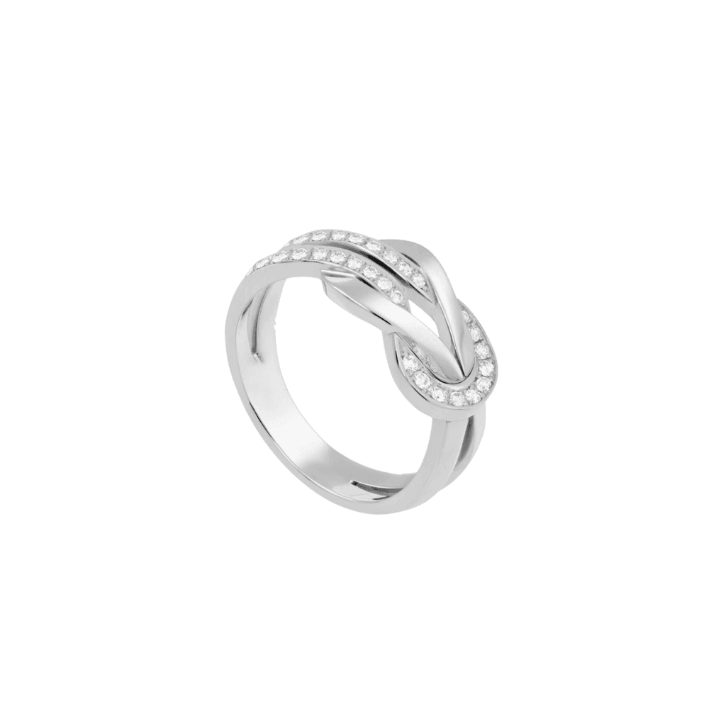 Fred Chance Infinie ring witgoud met diamant - 4B0866-000 - #1