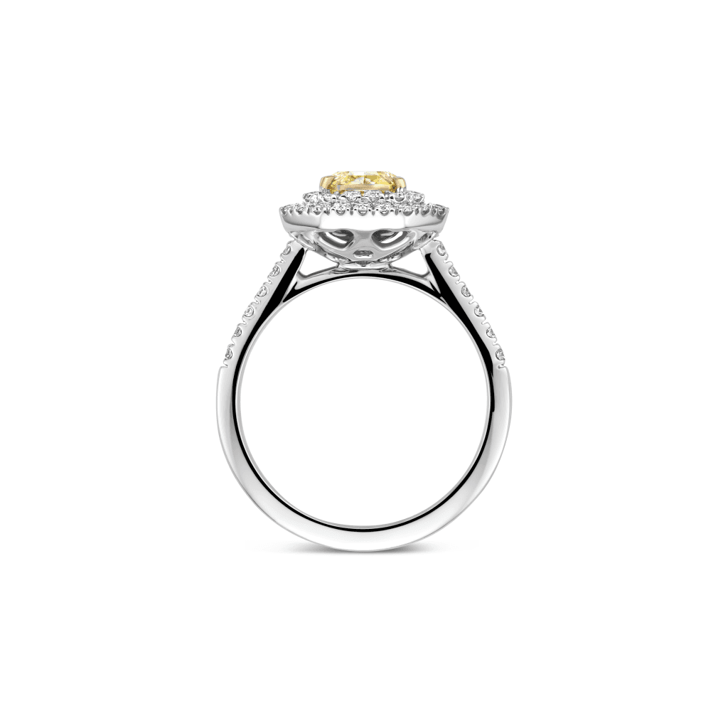 Schaap en Citroen Diamonds ring witgoud met diamant - #3