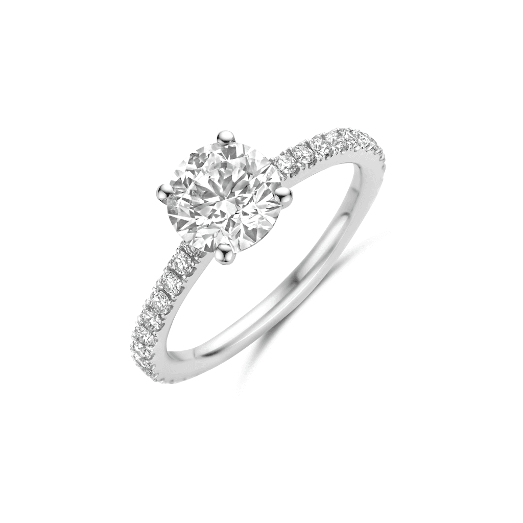 Schaap en Citroen Diamonds ring witgoud met diamant - #6