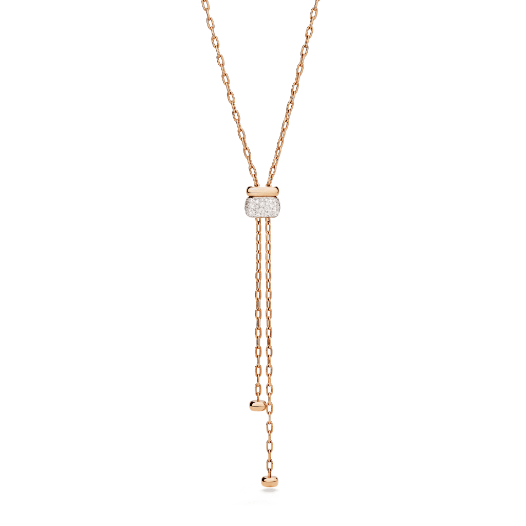 Pomellato Iconica collier roodgoud met diamant - PCC5001 O7WHR DB000 - #2
