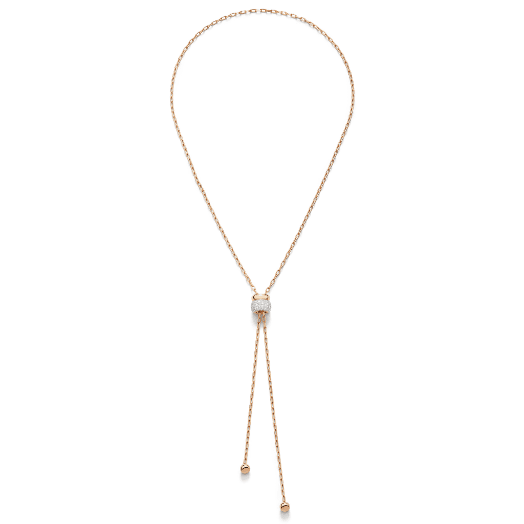Pomellato Iconica collier roodgoud met diamant - PCC5001 O7WHR DB000 - #1