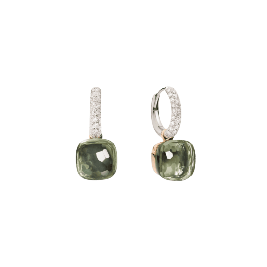 Pomellato Nudo Diamonds oorsieraad roodgoud met diamant - POB4010 O6000 DB0PA - #1