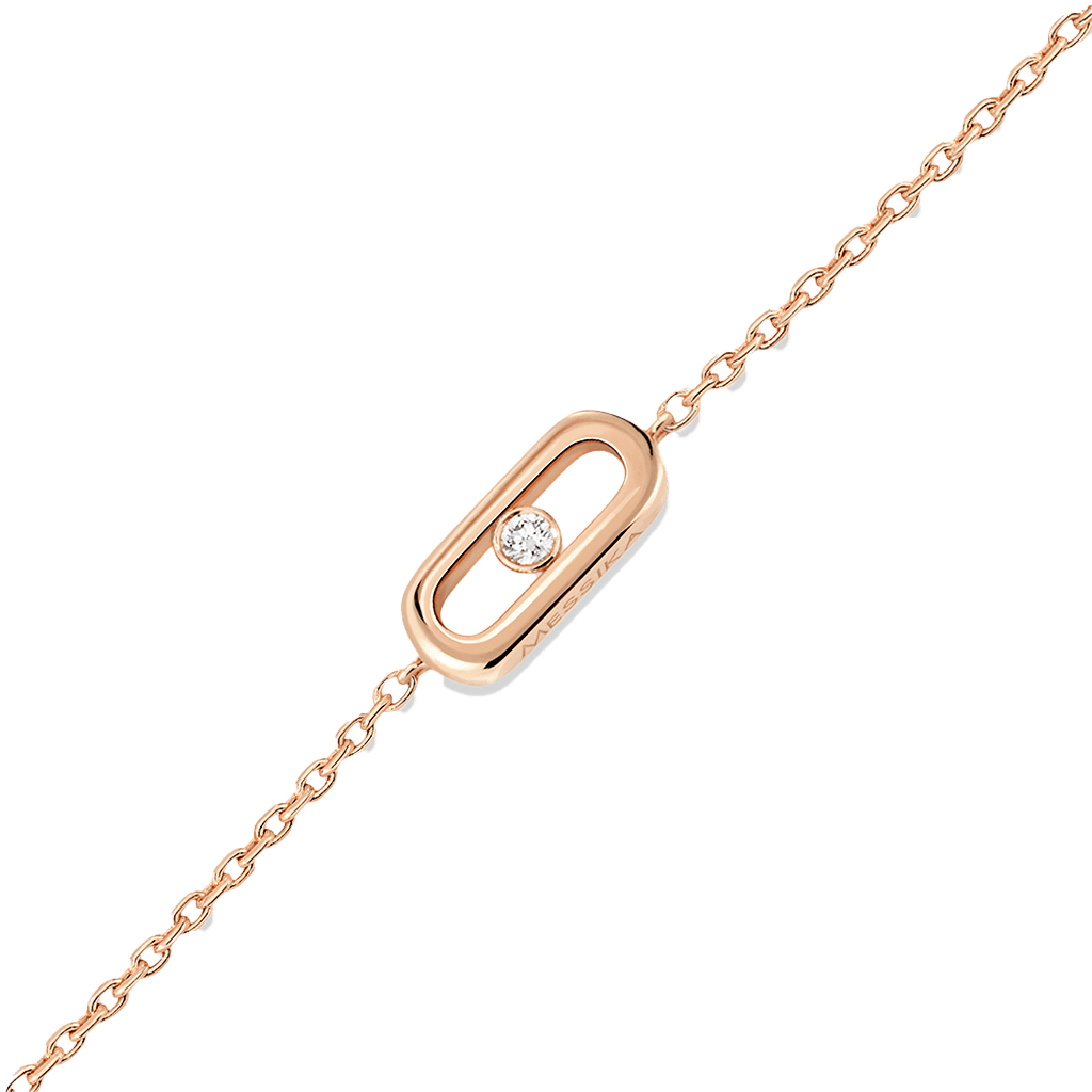 Messika Move Uno armband roodgoud met diamant - 12074-PG - #1