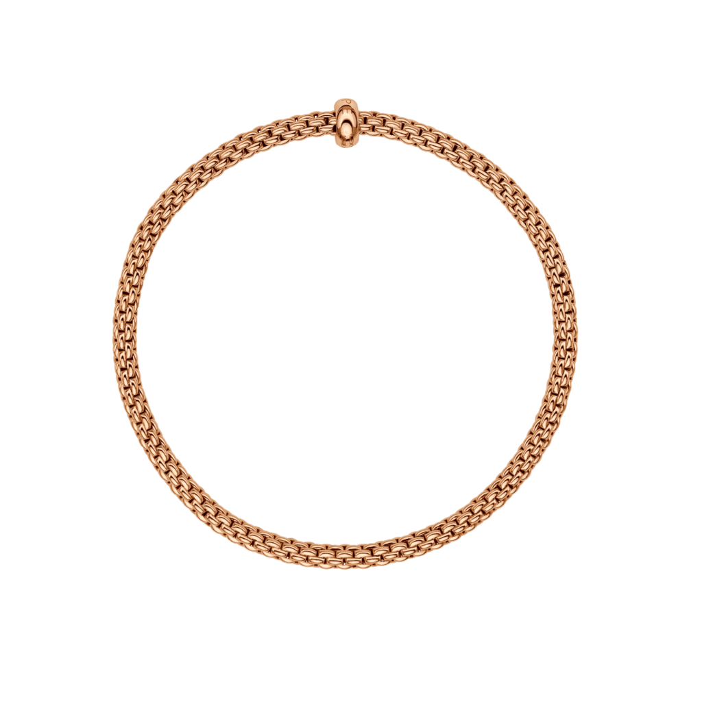FOPE Prima armband roodgoud met diamant - 01M08BX_BB_R_XRX_00L - #3