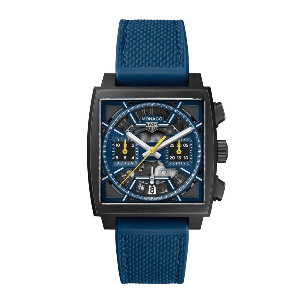 TAG Heuer Monaco Chronograph Skeleton Dark Blue 39mm - CBL2188.FT6261 - #1