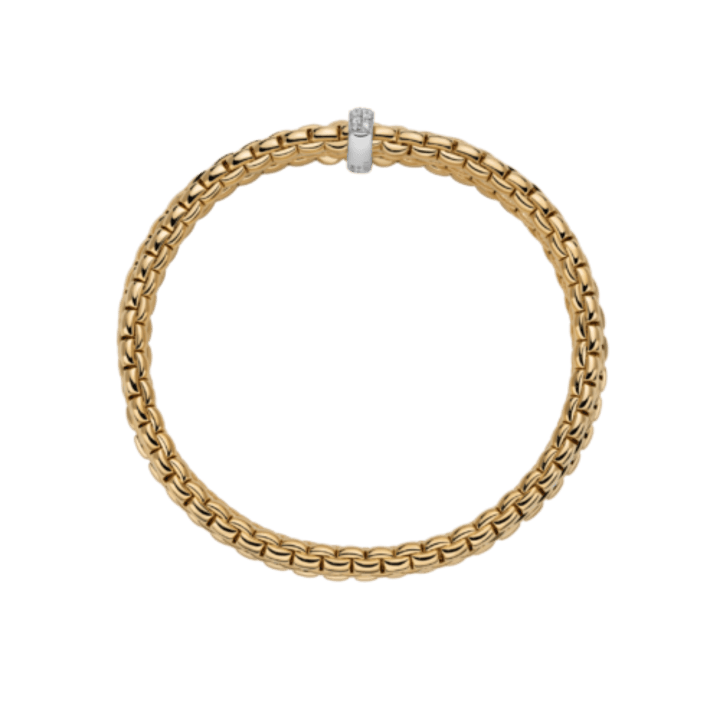 FOPE Eka Maori armband geelgoud met diamant - 75601BX_BB_G_XBX_00M - #3