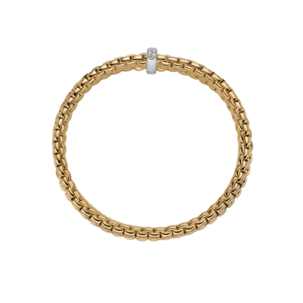 FOPE Eka Maori armband geelgoud met diamant - 75601BX_BB_G_XBX_00L - #3