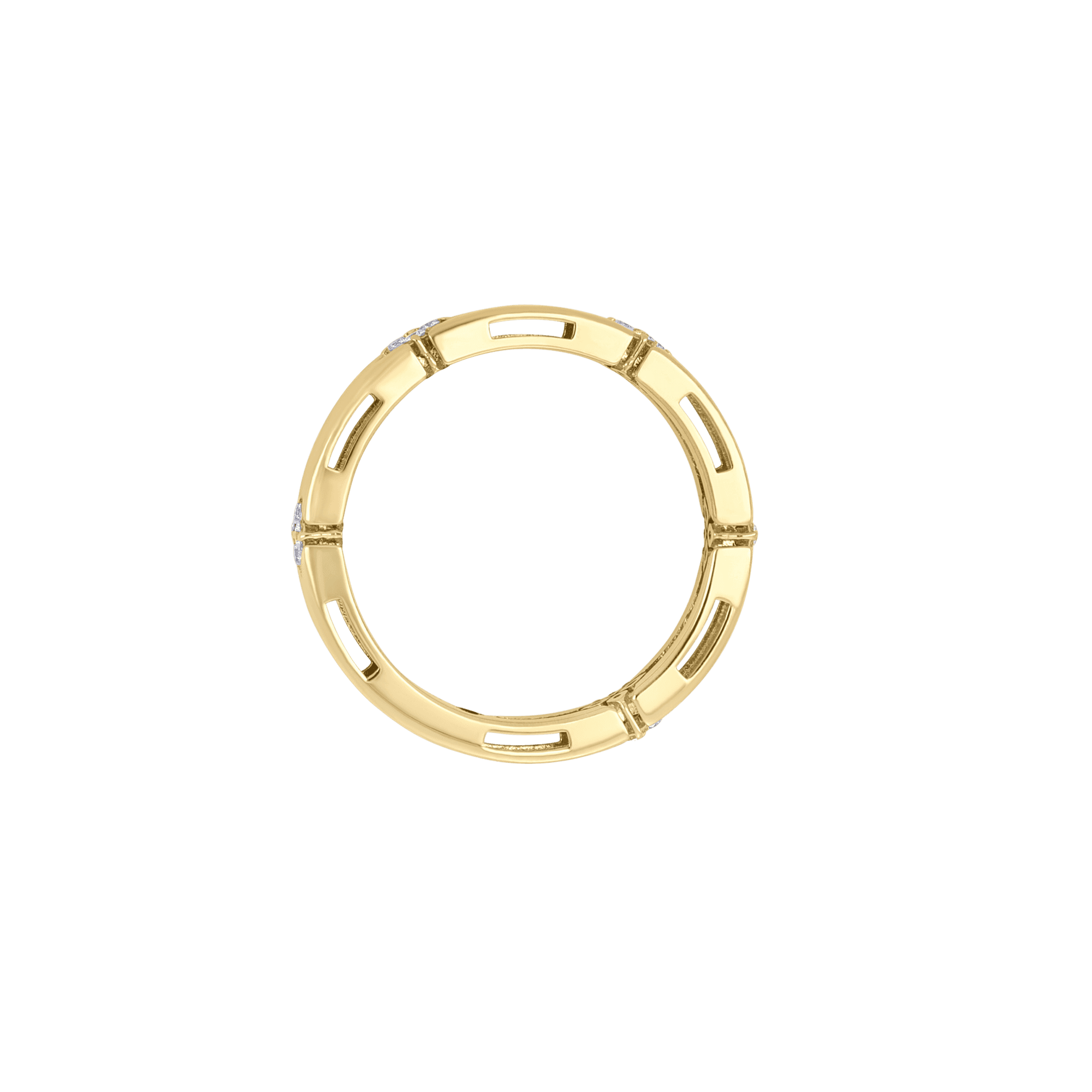 Roberto Coin Love in Verona ring geelgoud met diamant - ADR777RI3820 - #3