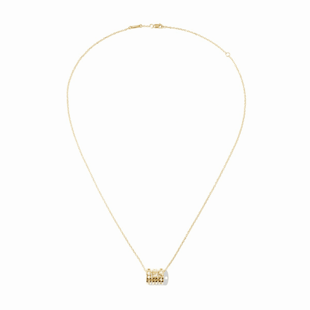 dinh van Pulse collier geelgoud met diamant - 628511 - #2