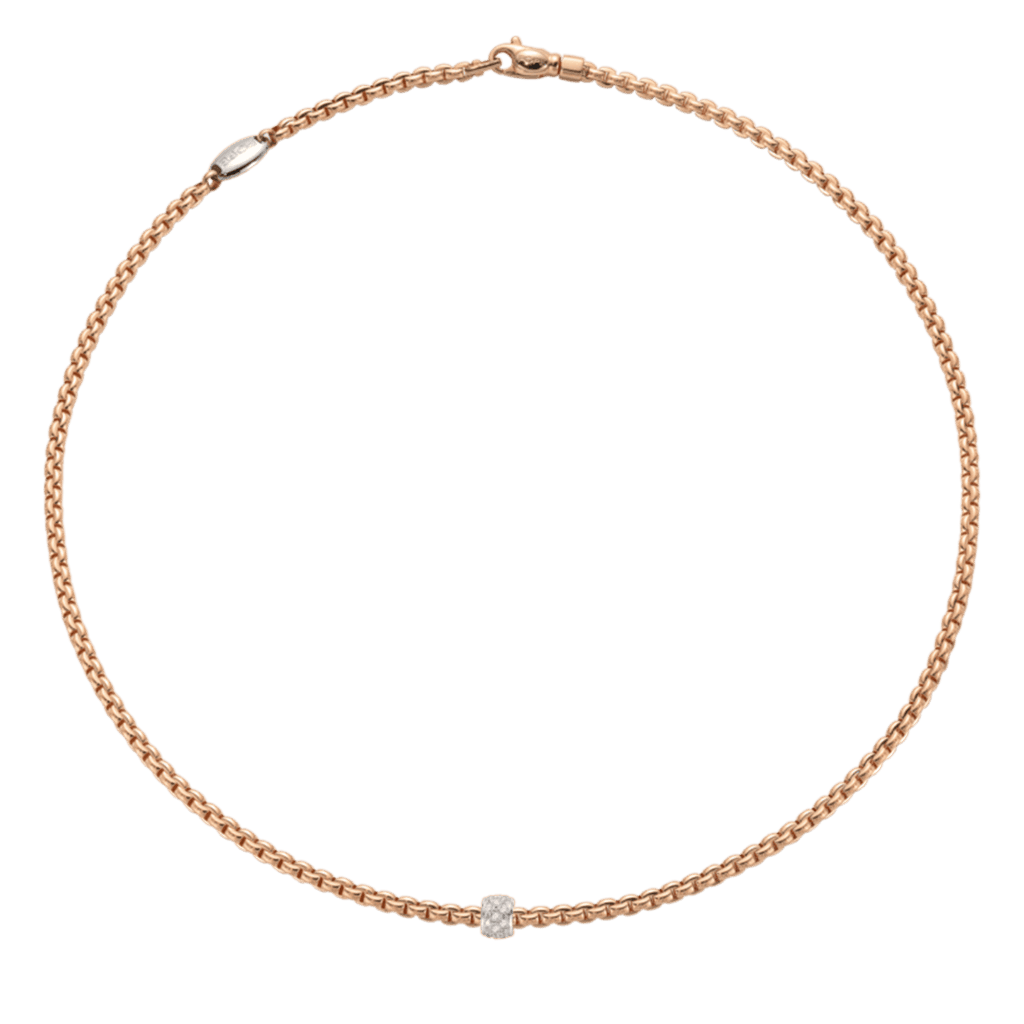 FOPE Eka Tiny collier roodgoud - 73001CX_PB_R_XBX_043 - #1