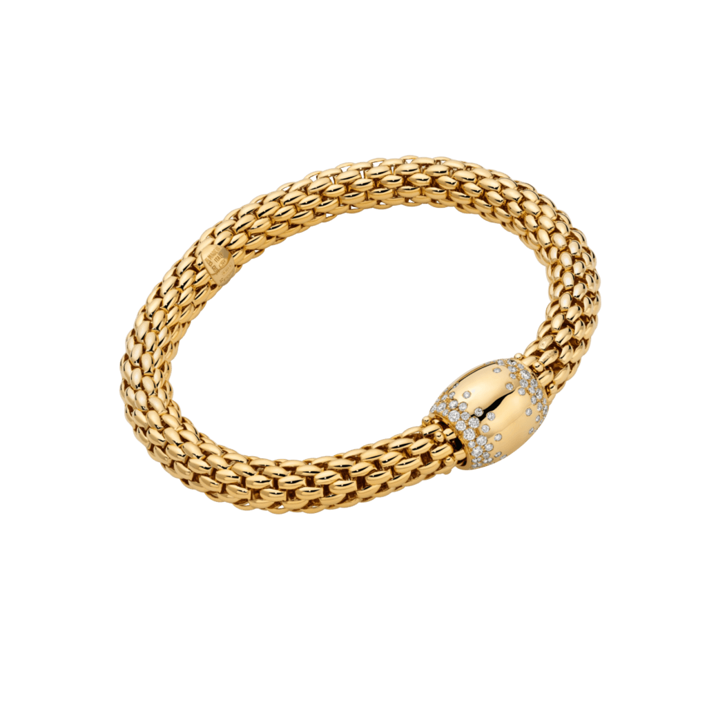 FOPE Love Nest armband geelgoud met diamant - 45214BX_BB_G_XBX_00M - #1