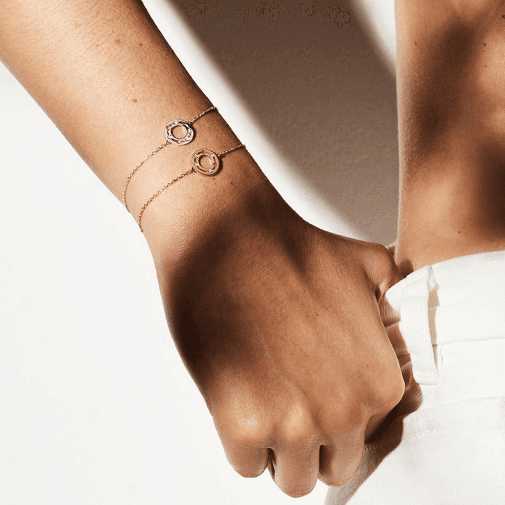 dinh van Pulse armband geelgoud met diamant - 328611 - #3