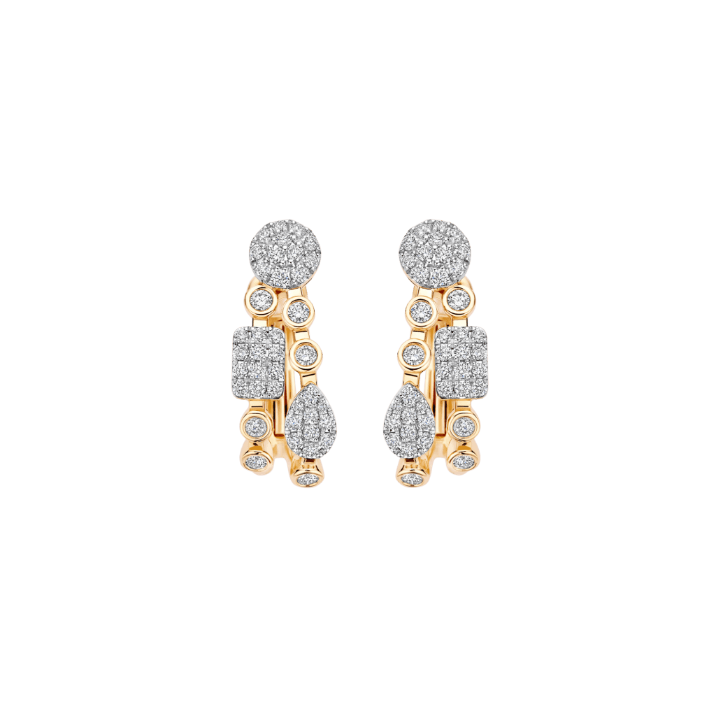 Tirisi Jewelry Venice oorsieraad geelgoud - TE9346D(2T) - #1