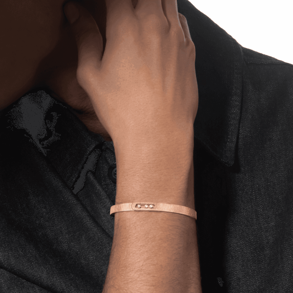 Messika Move Noa Ciselé armband roodgoud met diamant - 14481-PG - #5