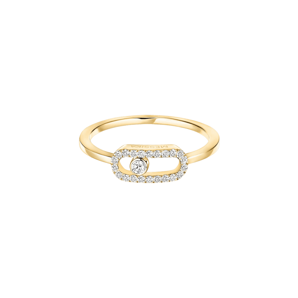 Messika Move Uno ring geelgoud met diamant - 4705-YG - #3